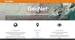 Desktop Screenshot of geonet.es