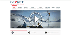 Desktop Screenshot of geonet.cl