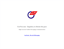 Tablet Screenshot of geonet.com