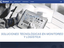 Tablet Screenshot of geonet.com.gt